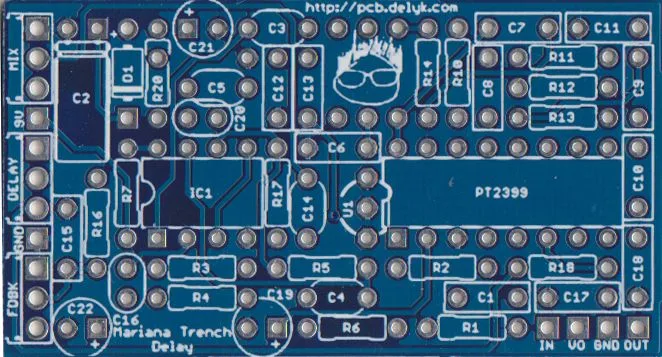 Mariana Trench Delay (Bottom)