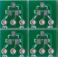 JFET SMD to THD (pack of 4)