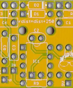 rdist equals dist plus 250 PCB